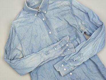 koszule flanelowe lidl: Vintage Denim, Shirt for men, size S