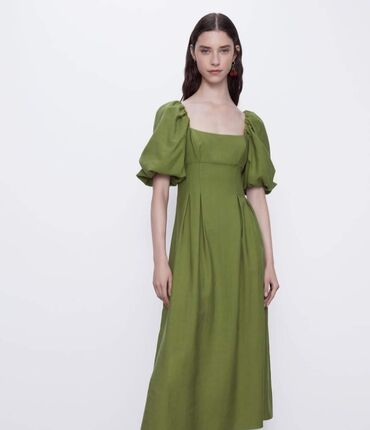 svecane haljine za malu maturu: Zara L (EU 40), color - Green, Other style, Short sleeves