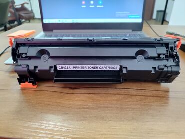 smart принтер: Тонер-картридж Cactus CB435A (HP 35A) черный для HP Laser Jet
