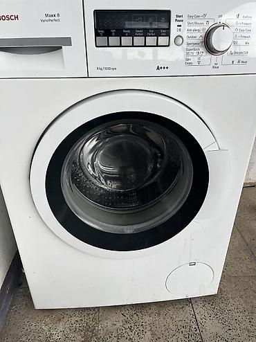 qab yuyan xanim: Paltaryuyan maşın Bosch, 8 kq, Ehtiyat hissələri kimi, Avtomat, Kredit yoxdur, Ödənişli çatdırılma, Ünvandan götürmə — 1