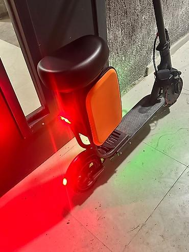 elektirikli bisiklet: Elektrik skuter – modelin üstündə siqnalı və pavarodnik hediye olunur — 3