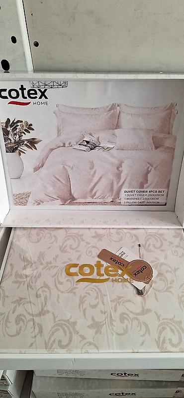 satenski stolnjaci: Cotex Home – set posteljine 4 dela Sadržaj seta: - Navlaka za jorgan — 10