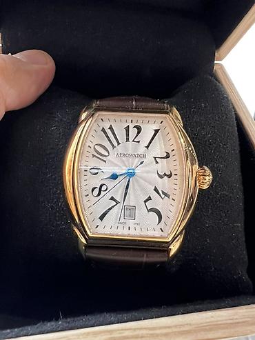 часы longines: Классические часы часы, Aerowatch, Швейцария, Водонепроницаемые, Оригинал, Унисекс, Новый — 5