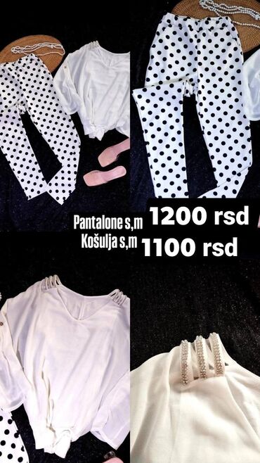 Ostala ženska odeća: Ženska odeća i obuća – više artikala: - Bela košulja, veličina S — 13