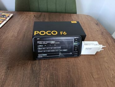 чехлы poco: Poco F6, Б/у, 512 ГБ, цвет - Черный, 2 SIM