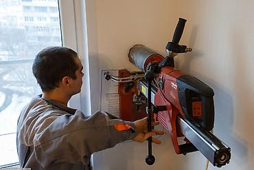 хилти hilti: Алмазное бурение отверстий в бетоне и кирпиче Профессиональное — 1