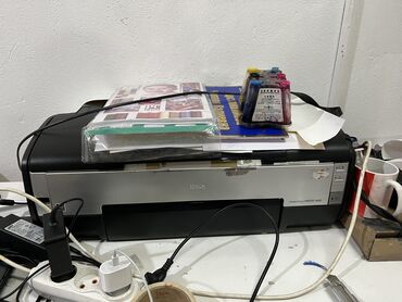 3д принтеры: Продаю принтер головка чистить надо Epson 1410 Остальные все четко