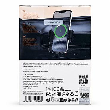 Транспорт: BOROFONE BH221 simsiz şarjlı avtomobil telefon tutacağı BOROFONE — 2