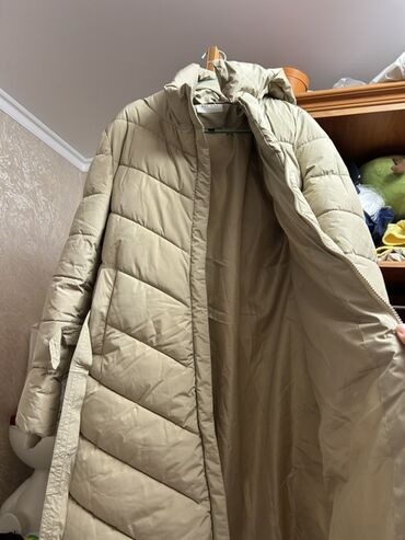 женская и мужская парфюмерия: Пуховик, Длинная модель, Стеганый, 3XL (EU 46)