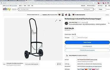 Ostali alati i mašine: Rothenberger Industrial kolica za transport boca — 5