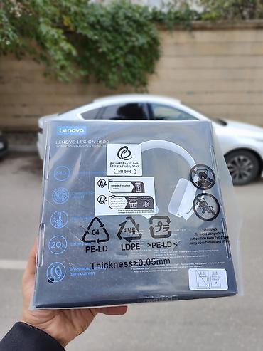 ucuz bluetooth qulaqliq: Yeni Simsiz (Bluetooth) Qulaqcıqlar, Lenovo, rəng - Ağ — 3