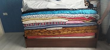 yataq pastel destleri: Yorğan-döşək dəsti – müxtəlif ölçü və materiallarda Tərkib: - Bir — 1