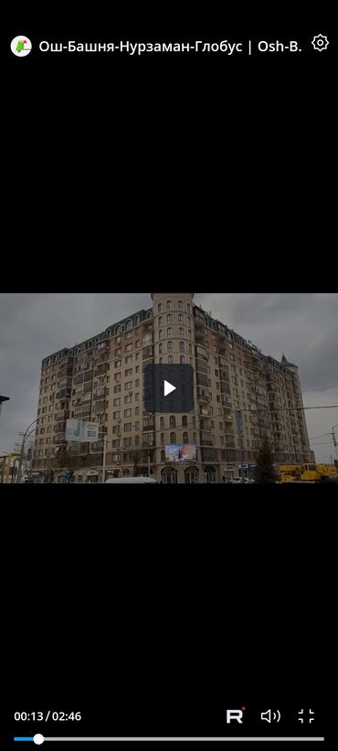 одно комнатный квартира бишкек: 2 комнаты, 63 м², Элитка, 9 этаж, Евроремонт