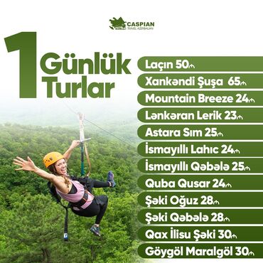 Turizm: 🌷 Baharın Gəlişinə Özəl Ölkədaxili Rayon Turları ilə qarşınızdayıq