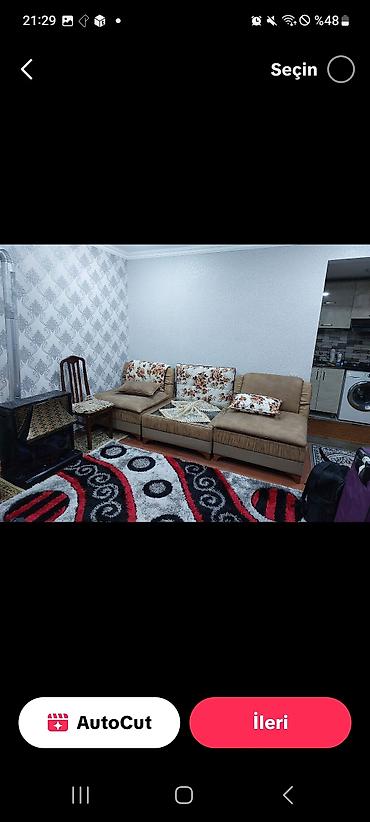 Mənzillər: Baki, Hovsan. Quşçuluq Plan: - Yataq otağı: yumşaq başlıqlı çarpayı — 2