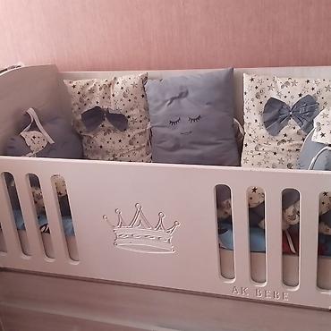 mebel skaf: Oğlan və qız üçün, İşlənmiş, Dördbucaq, Beşik, Dəst ilə, Matras ilə, Yellənmə mexanizmsiz — 2
