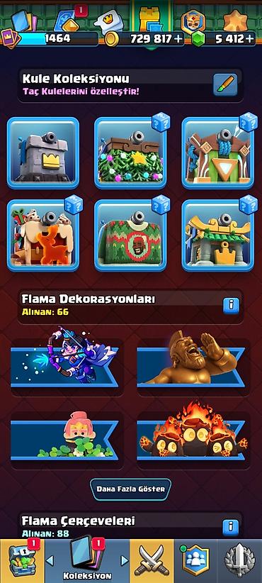 free fire: Clash Royale Hesapı Hərcür Şey var hesapda — 3