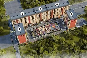 квартира сдаетсч: 2 комнаты, 67 м², 3 этаж, ПСО (под самоотделку) — 2