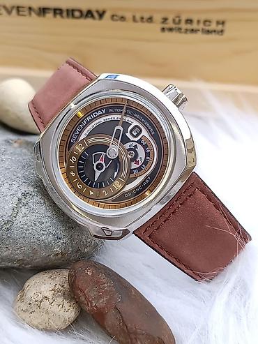 qanlı qol: Yeni, Qol saatı, Sevenfriday, rəng - Qəhvəyi — 1