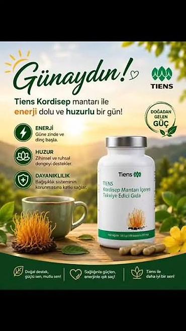 Vitaminlər və BAƏ: " Kordiseps " - Tərkibi:Himalay dağlarından yığılan Alman — 7
