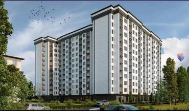 сдается квартира в бишкек: 1 комната, 54 м², Элитка, 10 этаж, ПСО (под самоотделку)