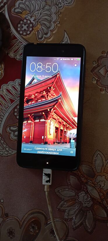 xiaomi mi4c 16gb blue: Xiaomi Redmi 4A, rəng - Boz, 
 Sensor, İki sim kartlı