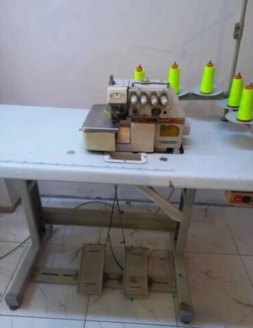 работа в бишкеке швейный цех упаковщик: 5 нитка швейная машинка