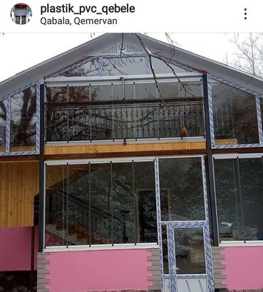 Plastik pəncərələr: Hər növ və formada pvc, duş kabin və arakəsmələrin, jalüz pərdələr və — 24