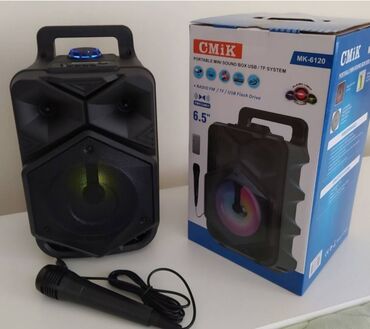 Zvučnici i stereo sistemi: Blutut zvucnik cmik mk-6120 karaoke/usb/aux/fm/sd tws tws - koji — 2