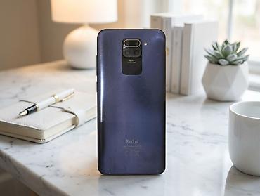 часы с сим картой xiaomi: Redmi, Redmi Note 9, Б/у, 128 ГБ, цвет - Синий — 1