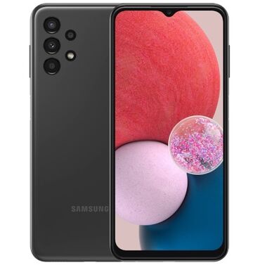 Мобильные телефоны: Samsung Galaxy A13 | 32 ГБ | цвет - Синий | Гарантия, Сенсорный, Отпечаток пальца
