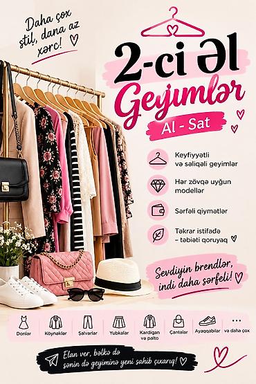 Другая женская одежда: 2-ci əl geyimlər – Al/Sat Daha çox stil, daha az xərclə! Sevdiyin — 1