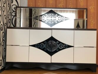 Mətbəx mebeli: İşlənmiş, Güzgülü