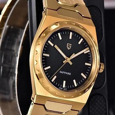 Ručni satovi: PAGANI DESIGN PD-YS020 - 37mm - Zlatna / Crna PAGANI DESIGN PD-YS020 — 2
