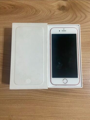 купить бэушные телефоны: IPhone 6s, Б/у, 64 ГБ, Rose Gold, Защитное стекло, 92 %