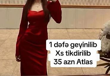 antonio banderas ətir: Qırmızı atlas gecə paltarı. - Bədənə oturan kəsim, uzun model - Uzun — 1