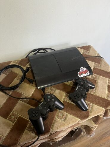 заказать playstation 3: Sony PlayStation 3 Super Slim oyun konsolu 500 gb. 50+ oyun