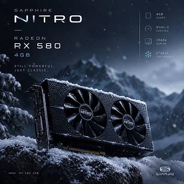 sony icf: Видеокарта для ПК, Б/у, AMD, Radeon RX, 4 ГБ — 1