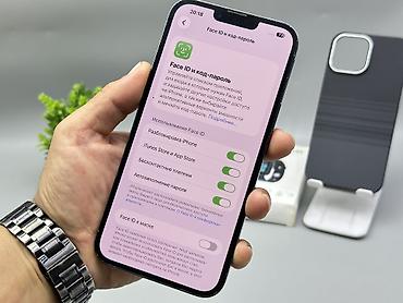 iphone 13 pro 128 гб: IPhone 13 Pro Max, Б/у, 256 ГБ, Голубой, Защитное стекло, Чехол, 100 % — 10