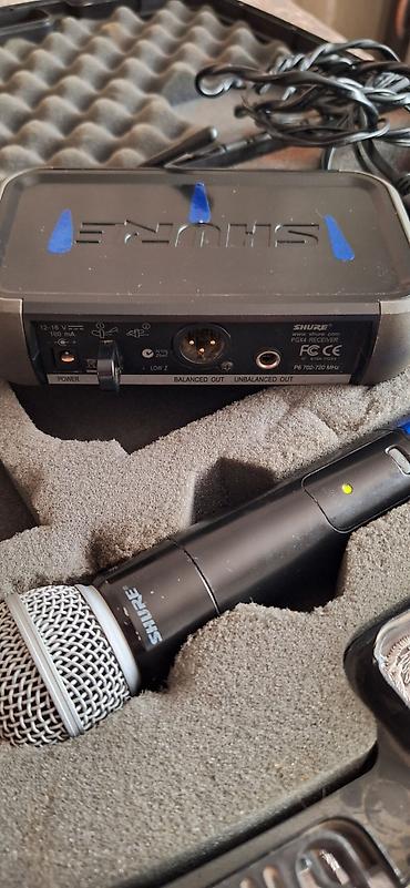 mini dv kamera: Shure PGX4 Original Mikrofon Əla vəziyyətdə — 2