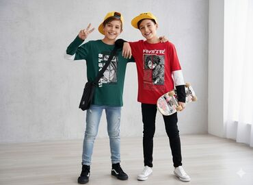 Топы и рубашки: Рубашка, цвет - Красный, Новый — 2