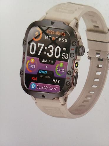 smat: Yeni, Smart saat, Smart, Sensor ekran, rəng - Bej — 1