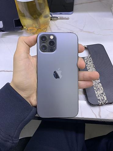 IPhone 12 Pro, Б/у, 256 ГБ, Черный, Зарядное устройство, Защитное стекло, Чехол, 74 % at lalafo.kg IPhone 12 Pro, Б/у, 256 ГБ, Черный, Зарядное устройство, Защитное стекло, Чехол, 74 %