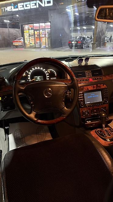Продажа авто: Mercedes-Benz S-Class: 2003 г., 5 л, Автомат, Бензин, Седан — 5