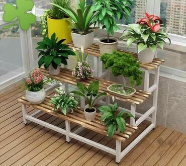 Полки для цветов: На заказ Полки, стеллажи для цветов. для комнатных растений Есть — 17