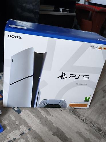 PS5 (Sony PlayStation 5): PlayStation 5 (модель CFI-2116) с дисководом, внутренняя память 1 ТБ — 3