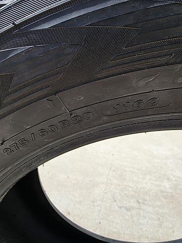 outback xt: Шины 275 / 60 / R 20, Зима, Б/у, Комплект, Внедорожные (АТ/МТ), Япония, Yokohama — 5
