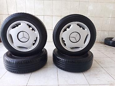 w210 diskleri: İşlənmiş Disk təkər Mercedes-Benz 195 / 65 / R 15, 5 Boltlu — 1