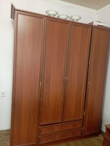 стиль прованс мебель: Спальный гарнитур, Шкаф, МДФ, цвет - Коричневый