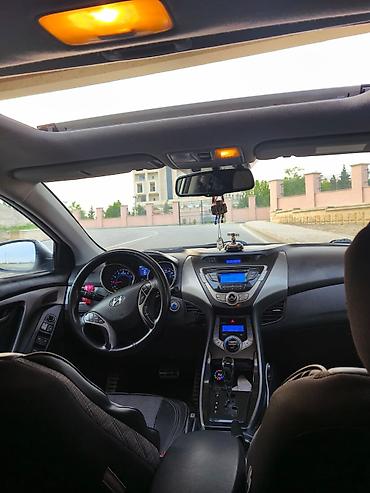 azerbaycan ikinci el araba: Hyundai Elantra: 1.8 l | 2013 il Sedan — 9